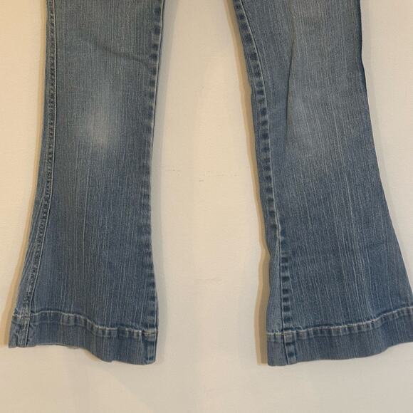 Abercrombie Flare Jeans sz 12 SLIM Girl's Flare Leg Jeans - Picture 8 of 9